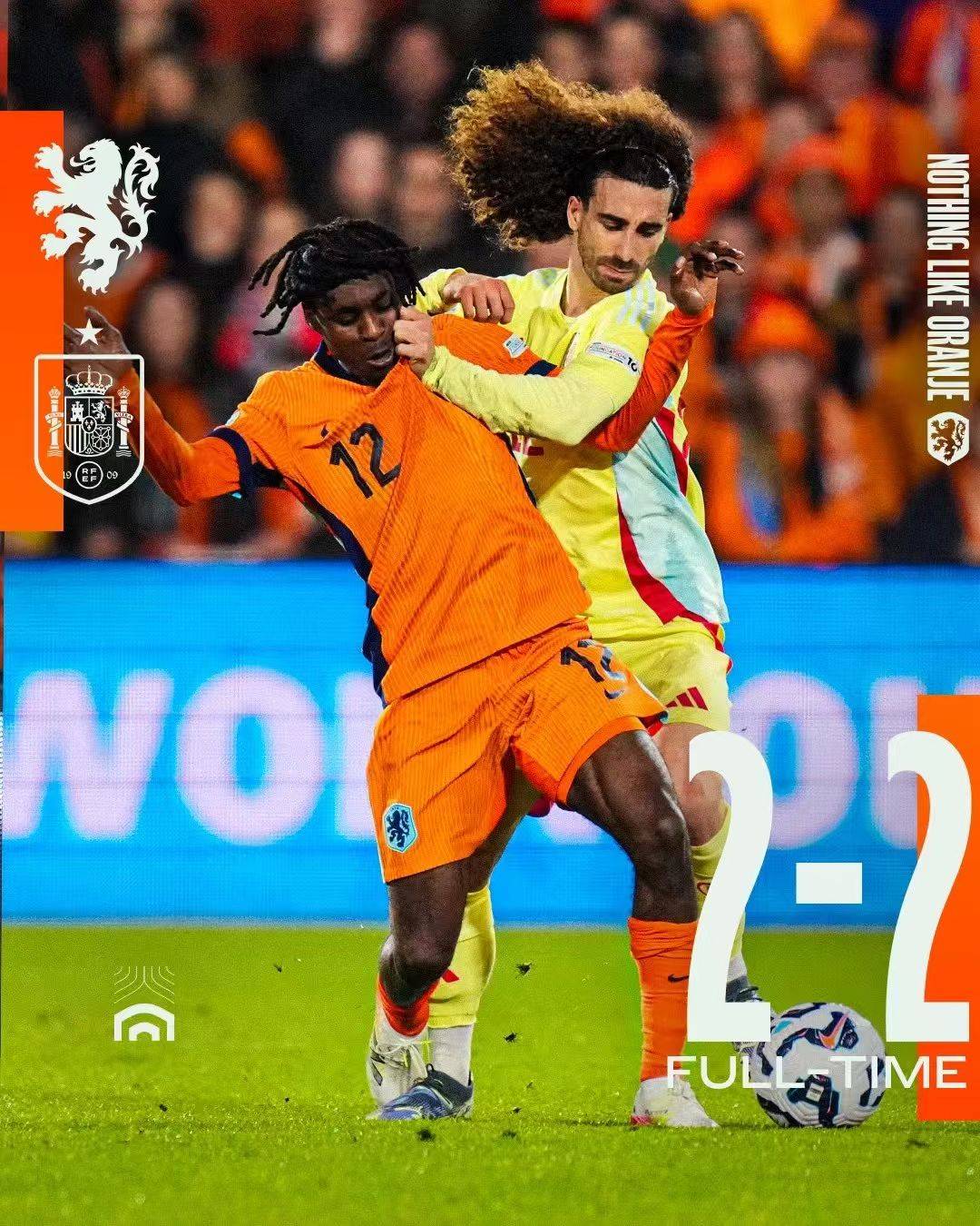 荷兰队下任在欧国联比赛中亮大 荷兰队下任在欧国联比赛中亮大